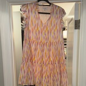 THML Samantha Ruffled Dress